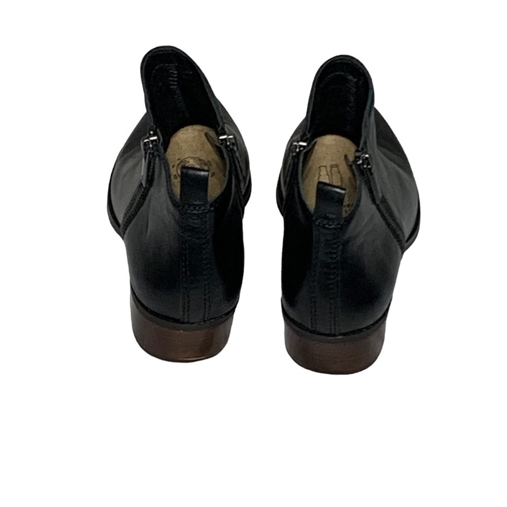 Lucky Brand Lk-Basal Black Leather Ankle Booties. Size 7.5m View 5